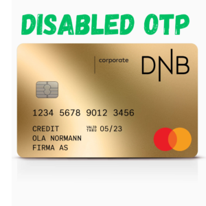 3,500$ Disabled Otp CC