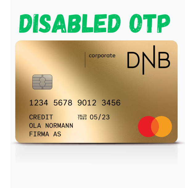 3,500$ Disabled Otp CC